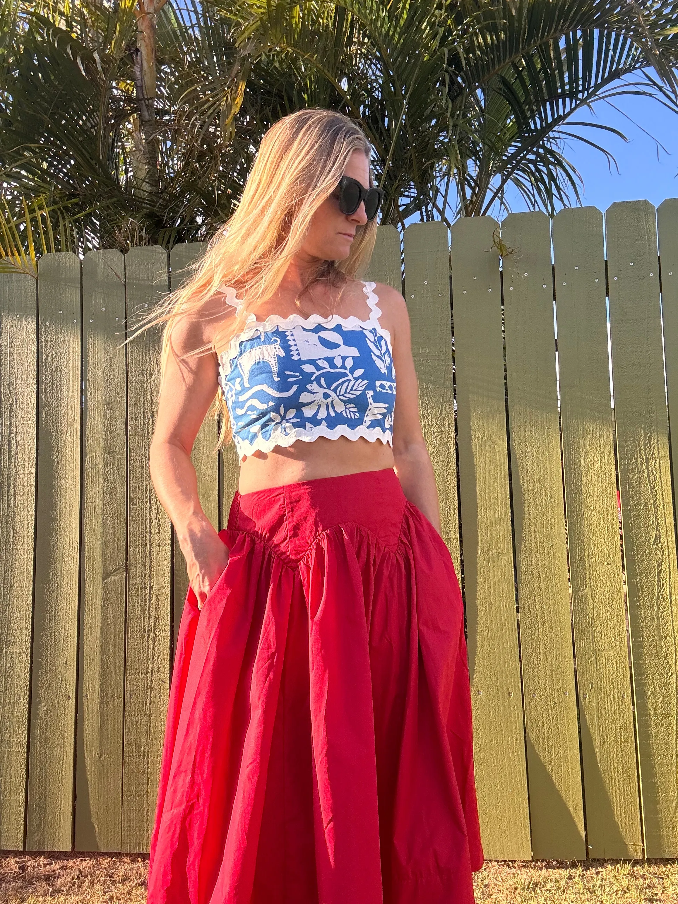 Scarlet Midi Skirt