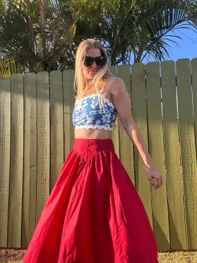 Scarlet Midi Skirt