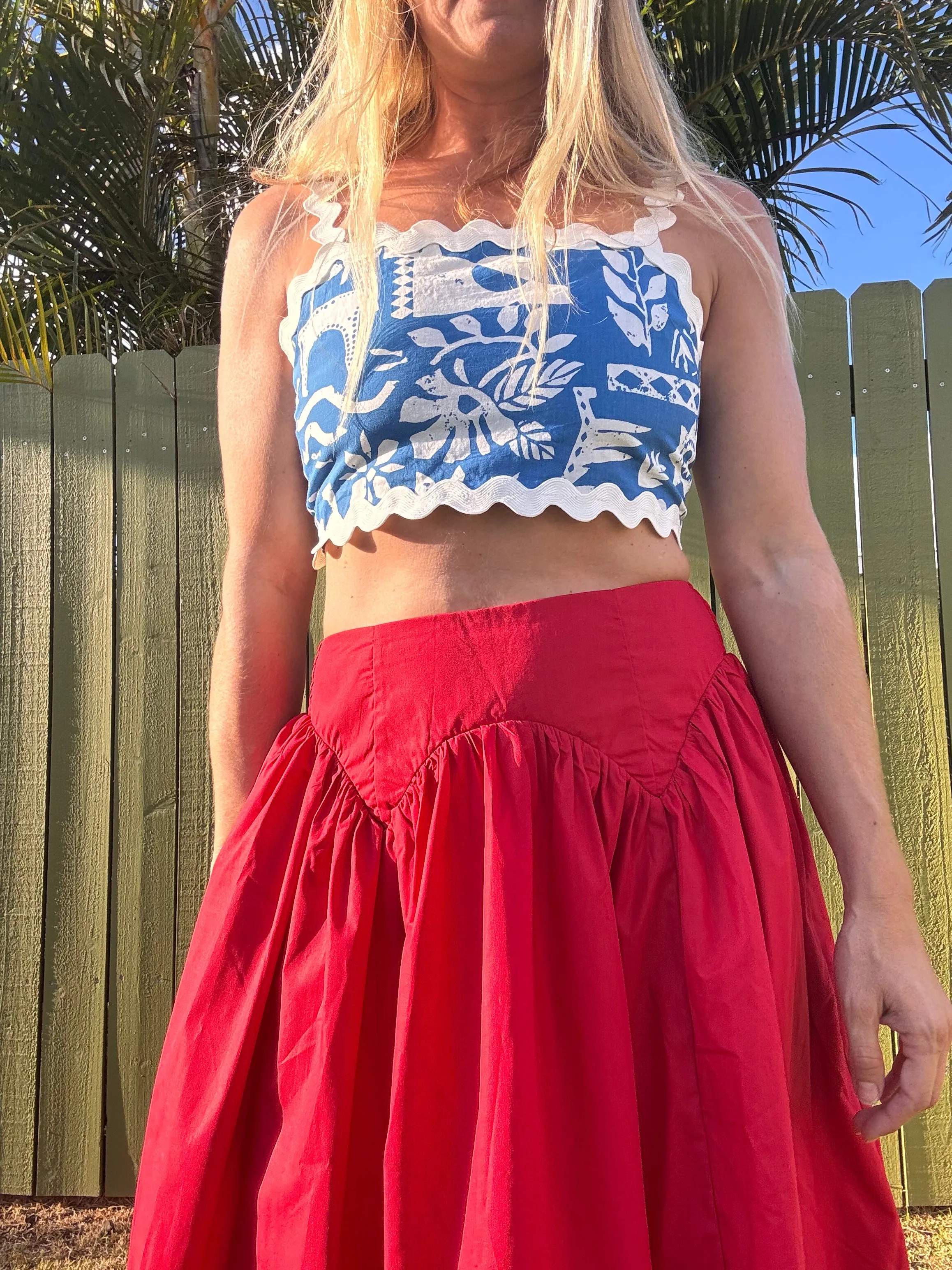 Scarlet Midi Skirt
