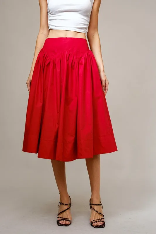 Scarlet Midi Skirt