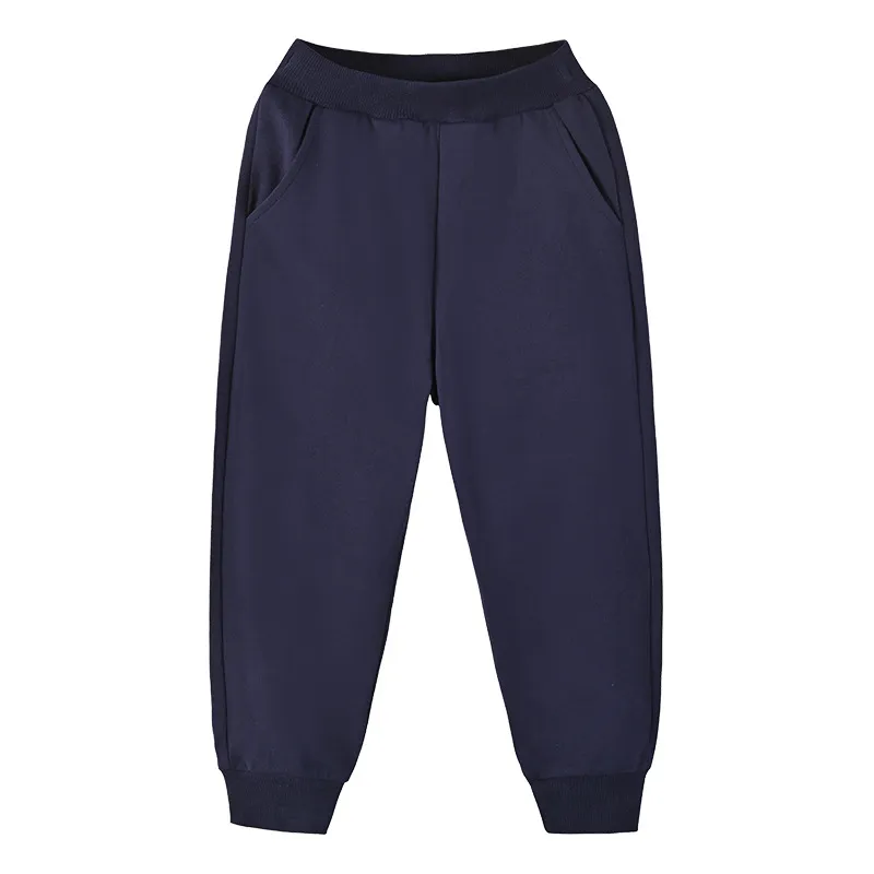 Solid Color Cotton Sweatpants