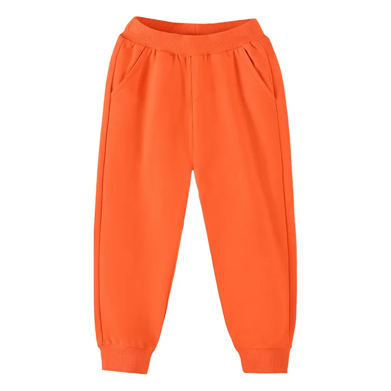 Solid Color Cotton Sweatpants