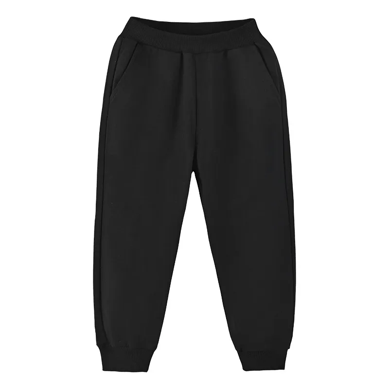 Solid Color Cotton Sweatpants