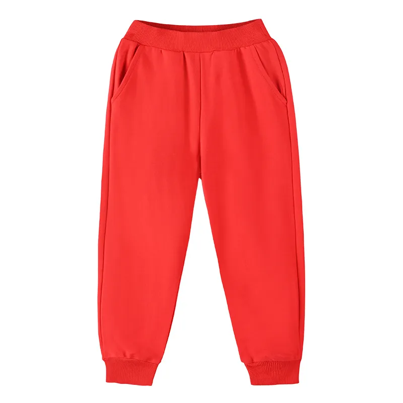 Solid Color Cotton Sweatpants