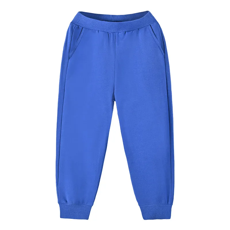 Solid Color Cotton Sweatpants