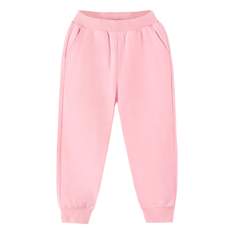 Solid Color Cotton Sweatpants