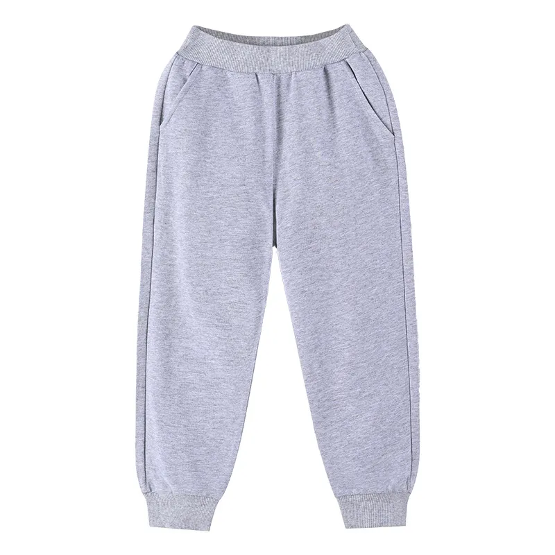 Solid Color Cotton Sweatpants