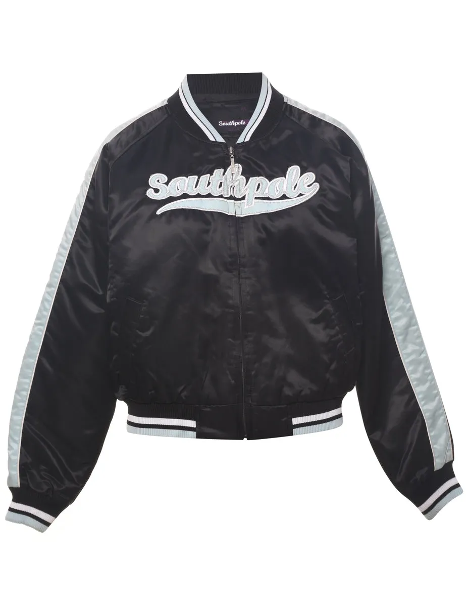 Southpole Y2K  Cropped Bomber Jacket - XL