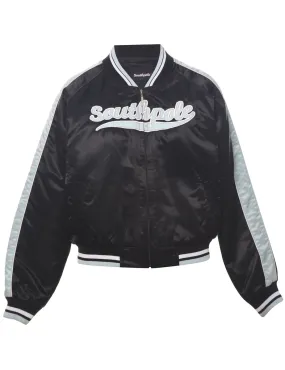 Southpole Y2K  Cropped Bomber Jacket - XL