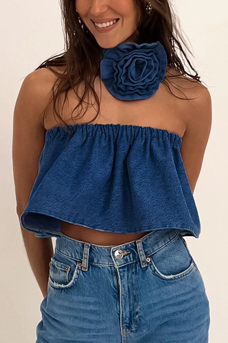 TB250 Denim Tube Top