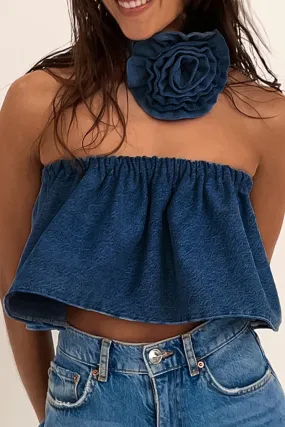 TB250 Denim Tube Top