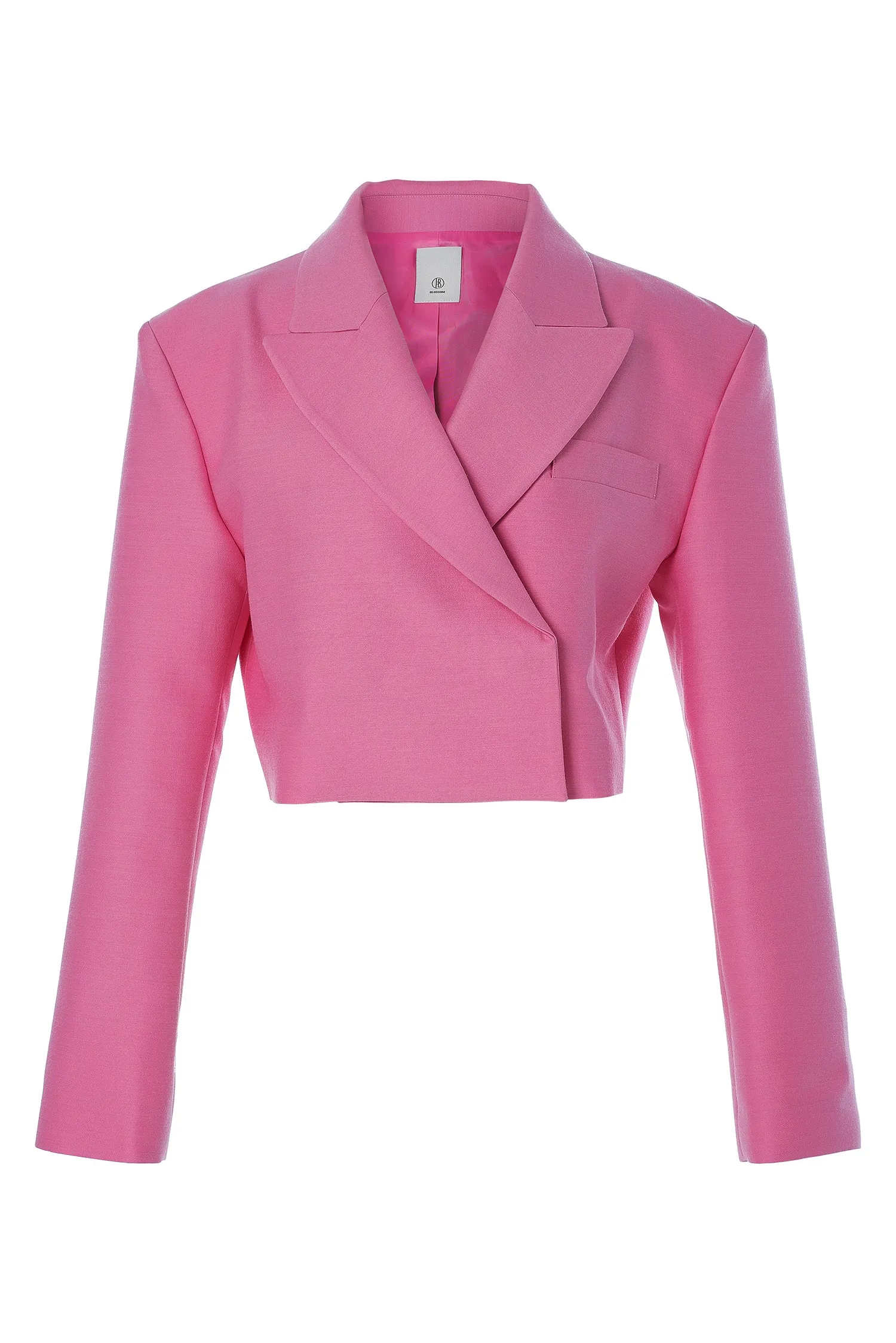 Wool & Silk Cropped Jacket