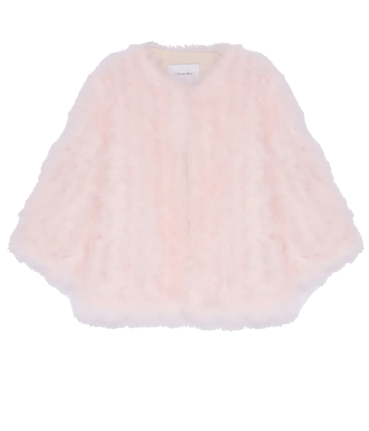 Yves Feather Jacket in Sorbet